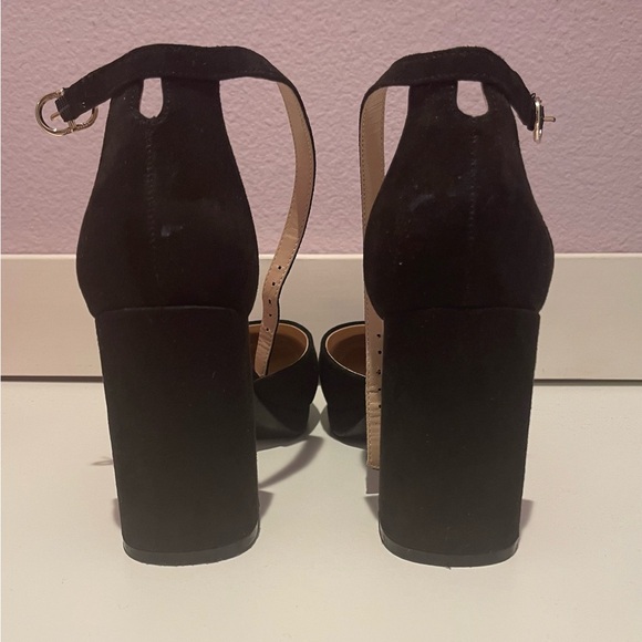 Kelly & Katie Black Block Heel Dress Shoes - Picture 5 of 8